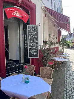 Restaurant - Außenbereich im Sommer